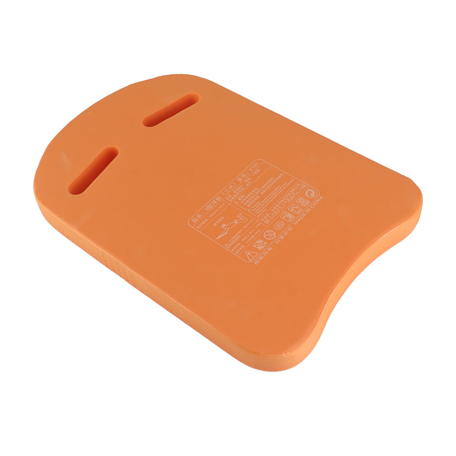 Jelquix Swimming Kickboard Lightweight U-Shape Float Board for Adults Kids, EVA Swim Aid for Pool Training, Great Swimming Training Tool for Strengthening Legs, 1pc Kickboard for Beginners (Orange)