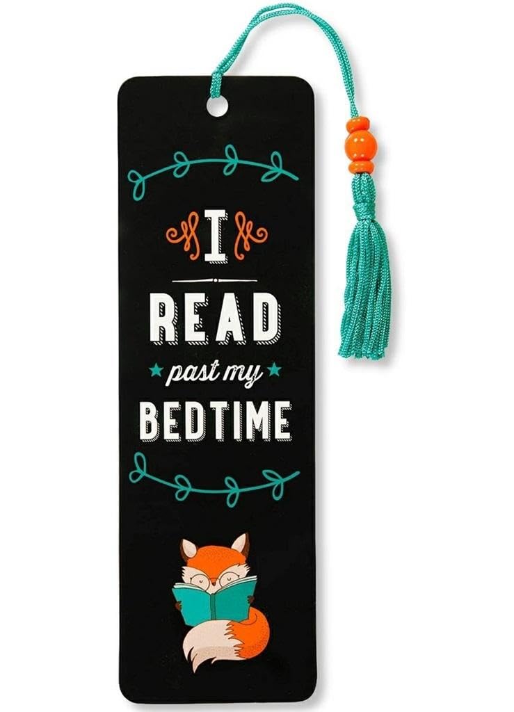 I Read Past My Bedtime Beaded Bookmark