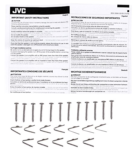Image of JVC (4) CS-DR6200M 6.5 inch 600w 2-Way Marine ATV Powersports Motorcycle Speakers