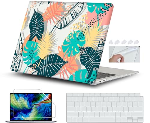 Image of Case for MacBook Air 13 inch A1466 & A1369 Older Version 2010-2017 Release Crystal Clear Case with Liquid Retina Display, Plastic Hard Shell(Design06)