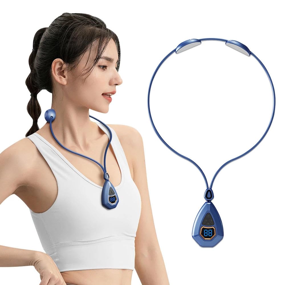 Sellastic Neck Massager for Cervical Pain Relief,Electric EMS Massage Machine,Rechargeable Portable Wireless Pulse Heat Therapy with 5 Mode/15 Level for Neck,Body,Back Pain,Shoulder,Arms (B0CG3LGC5D) Amazon Price History, Amazon Price Tracker