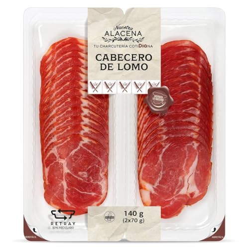 Cabecero de lomo Nuestra Alacena de Dia sobre 2 x 70 g