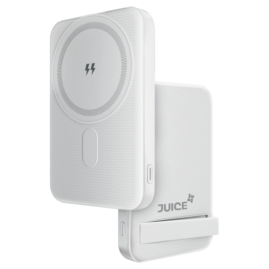 JUICE 10000 mAh MagSafe Power Bank, 20W Wired &15W Wireless Fast Charging, Type-C PD, Strong Magnets for MagSafe Charging (Compatible with iPhone & Qi-Enabled Android Phones) (B0D7VX6TPX) Amazon Price History, Amazon Price Tracker