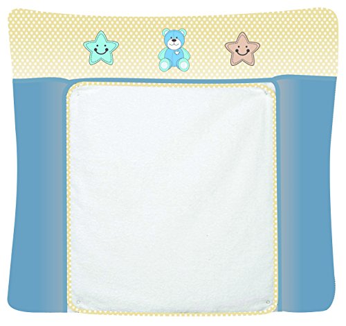 Polini Kids cambiador funda de algodón con extraíble para toalla, 85 x 75 Diseño Funny Jungle, 1349