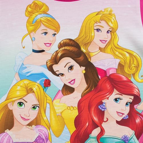 Disney Princess Nightgown | Princess Nightgowns for Girls | Rapunzel Cinderella And Little Mermaid Pajama3
