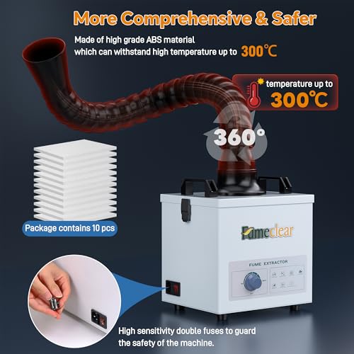 FumeClear FC100A Solder Extractor