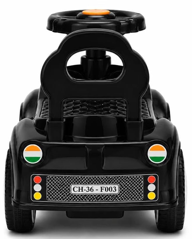 Image of Baby Ride On Car for Kids Push Ride On Toy Car (Jet Black)