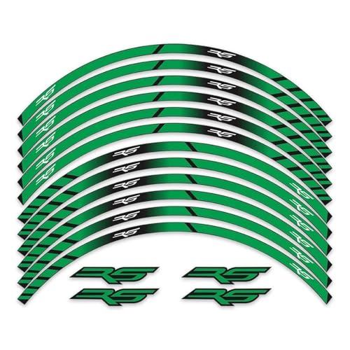 Autocollants roue moto réfléchissants pour Aprilia RS 125 50 250