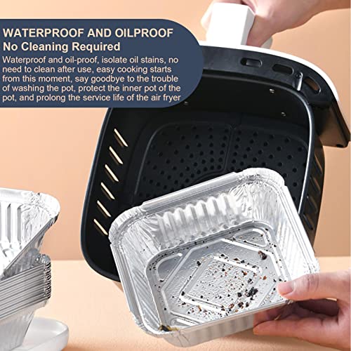 Olvídate de limpiar la freidora de aire con estos recipientes de aluminio para hornear 6