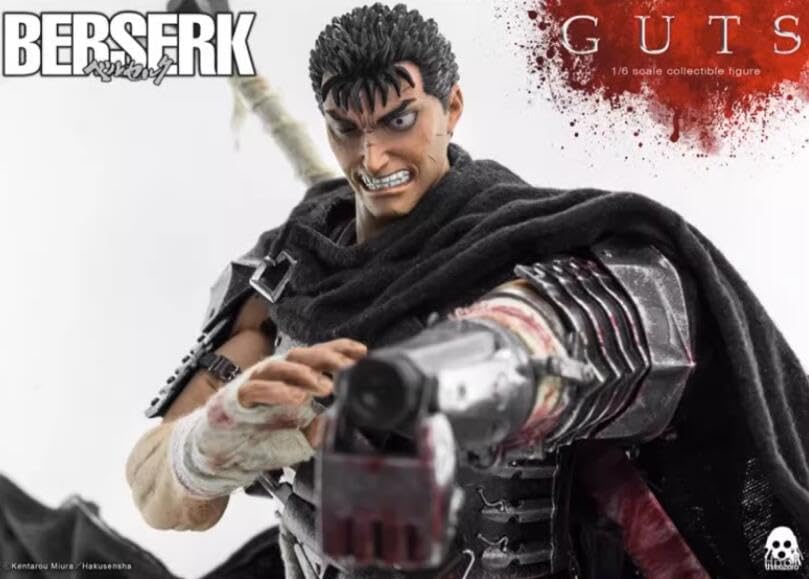 Amazon | 「AC」ThreeZero 1/6 ベルセルク 男性 黒剣士 ガッツ