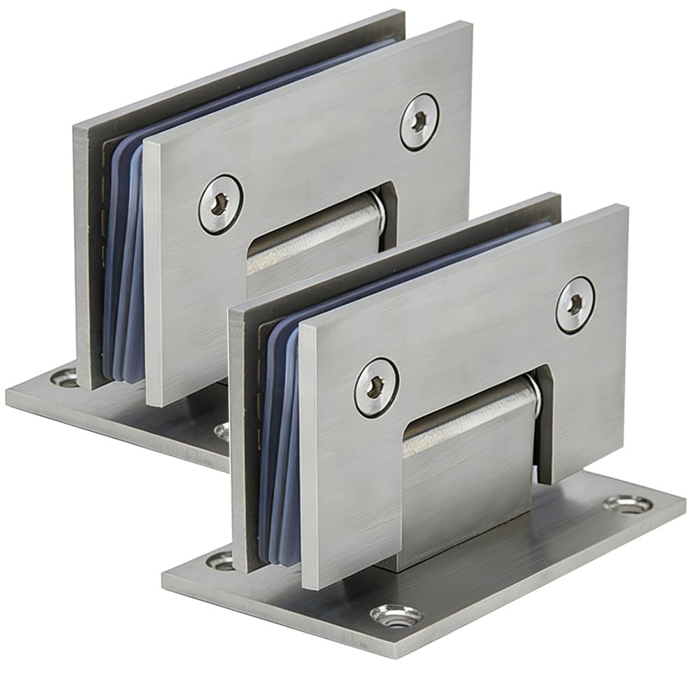 Armoires 2 portes robustes à 90 degrés, clips d'armoire, charnières de porte de douche en verre, pièces de rechange, mur à verre