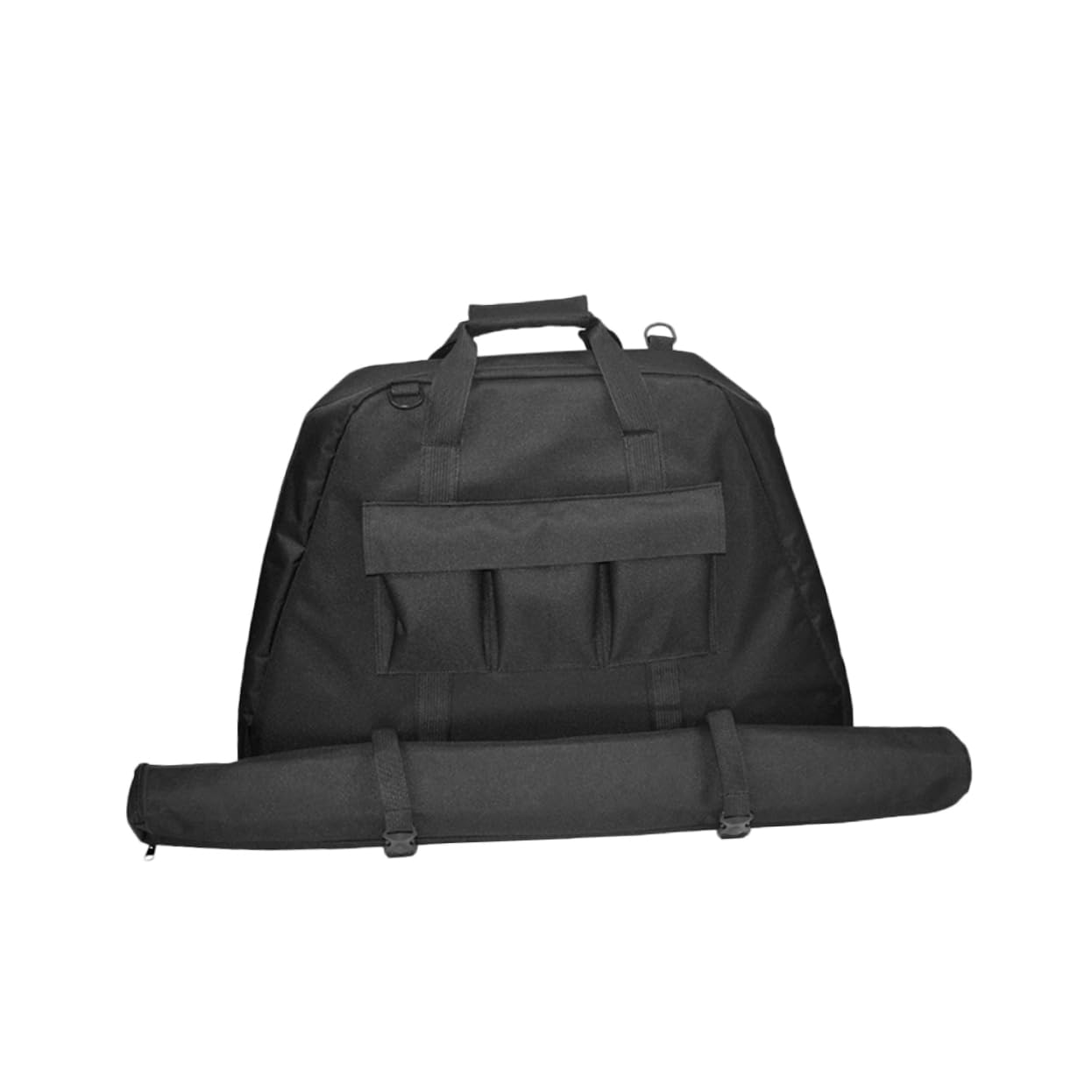 Parliky Portable Arrow Bag for Hunting: Canvas Compound Bow Bag Storage Pockets Easy to Carry