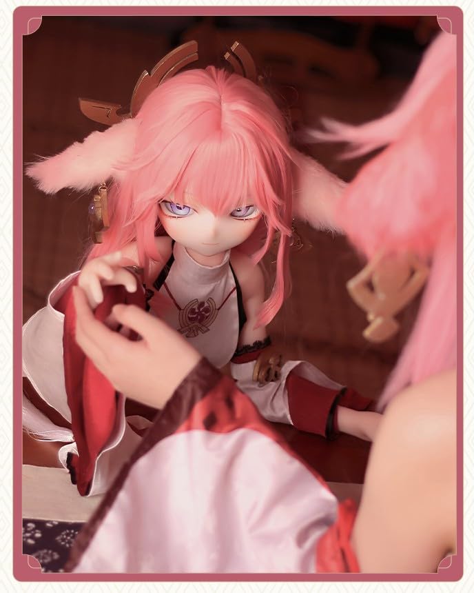 Amazon | Mozu TinyFox 2.0 85cm シームレス シリコンフィギュア – 原