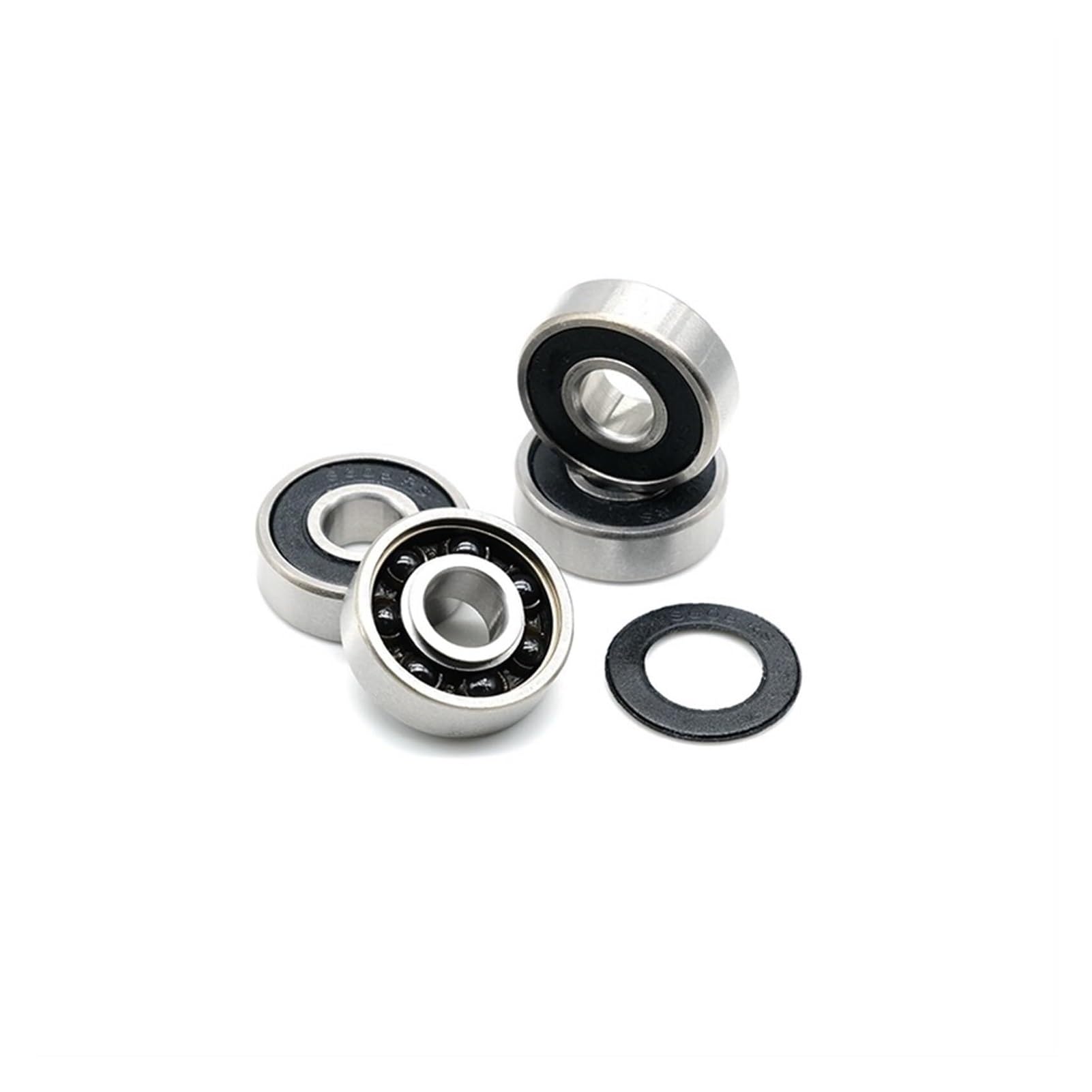 Otenc One Color Bearings, 2Pc S689rs 9X17x5mm Abec-7 Stainless Steel Hybrid Ceramic Bearings Rubber Sealed Bearing 689 689Rs