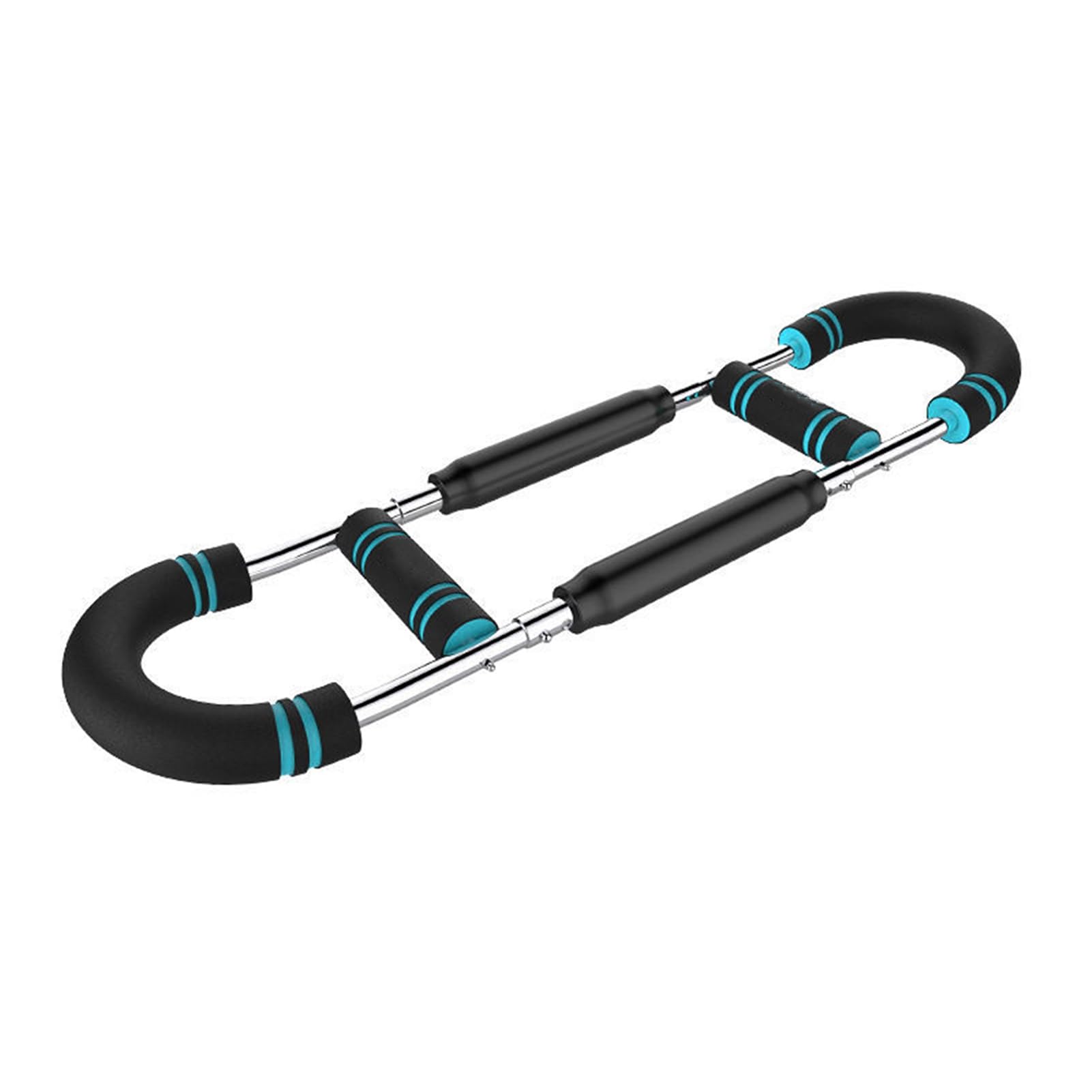 matumou Twister Arm Exerciser with Foam Handle Adjustable Spring Workout Bar Forearm Triceps Muscle Strengthener Chest Expander Portable