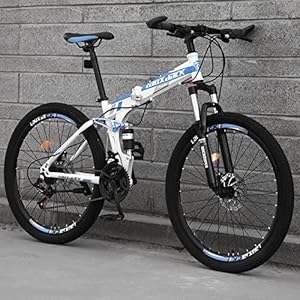 Vouwfiets mountainbike 26 inch vouwfiets volwassenen fiets volledige vering vouwfiets met dubbele schijfremmen 21…