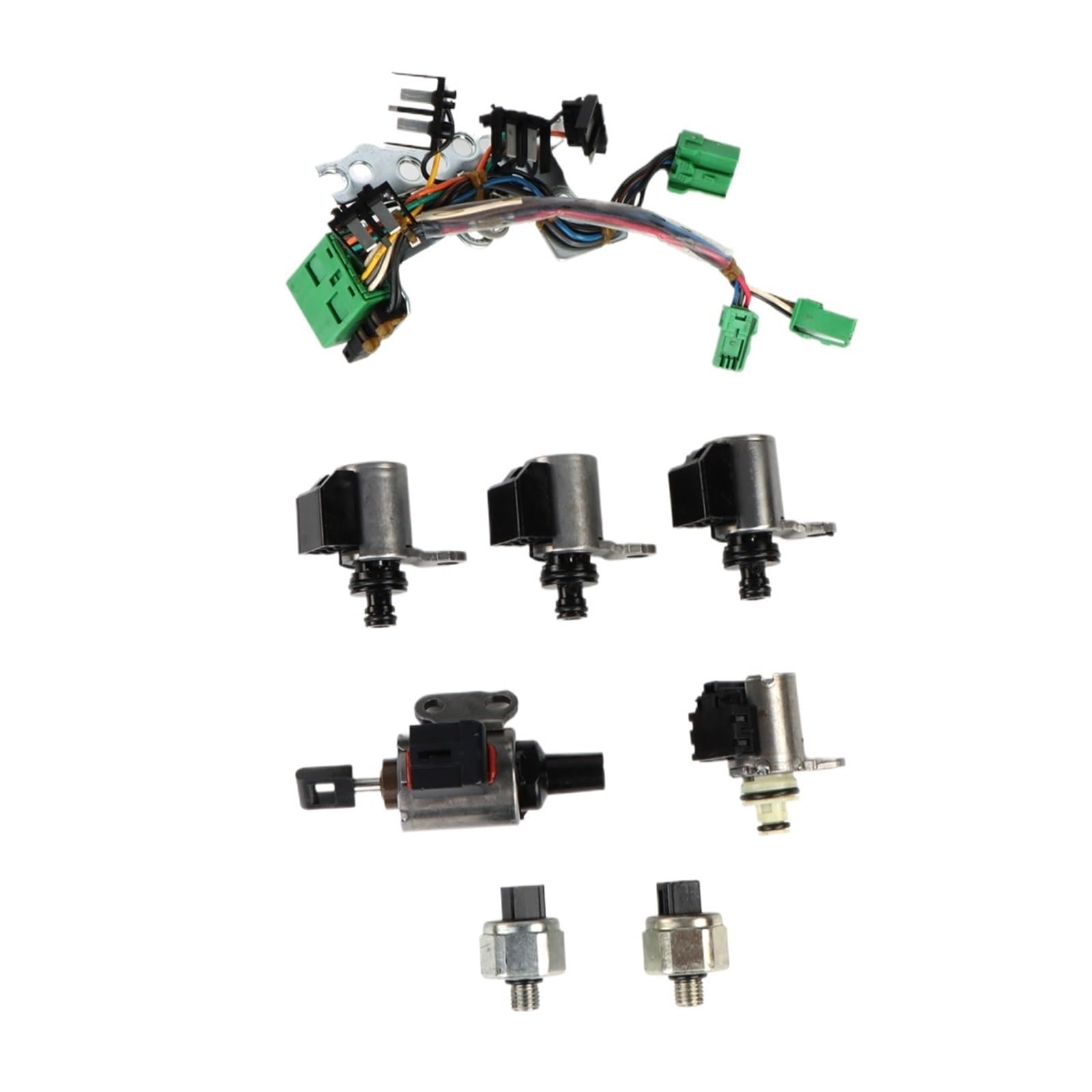 Eguias One Color Transmissions Valve Body Solenoids Kit Fit For Nissan Fit For Altima 203452A 33435J Cvt Jf011e Re0f10a F1cja S98530 Transmission Valve Body Transmission Valve Body
