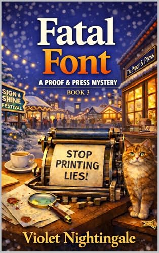 Fatal Font: A Small-Town Festival Cozy Mystery