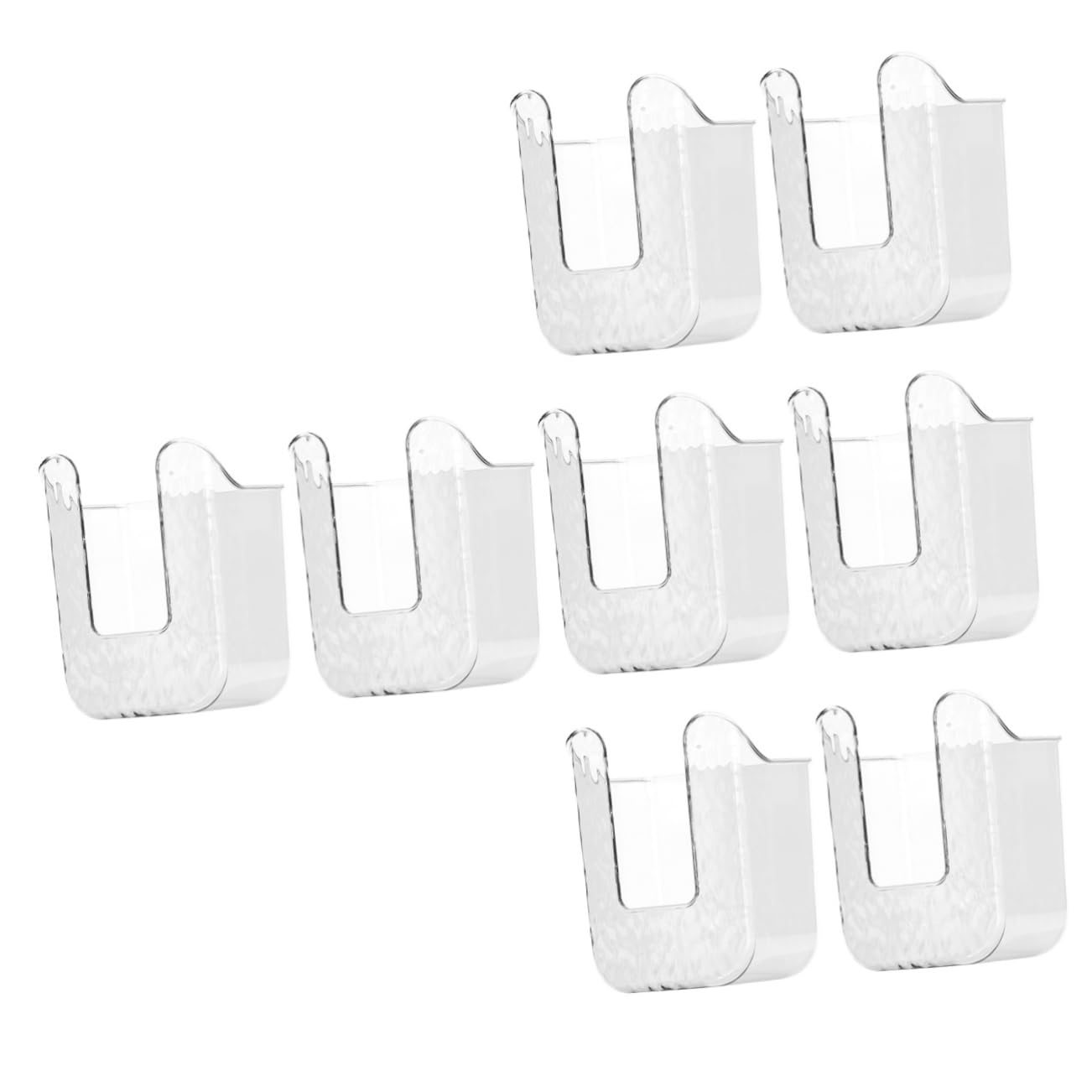 IMIKEYA 8 Stück An Der Wand Montierte Taschentuchbox Badezimmer Organizer Haushalts Tuchspender Wandbehang Papierhandtuchspender Wandtuchhalter Wand Tücherspender Toiletten