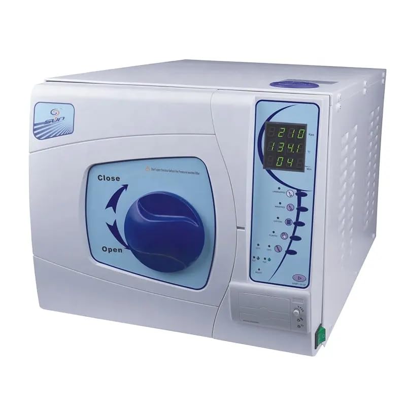 23L Autoclave Steam Sterilizer Stainless Steel Sterilization Equipment with Printer LCD Screen Class B