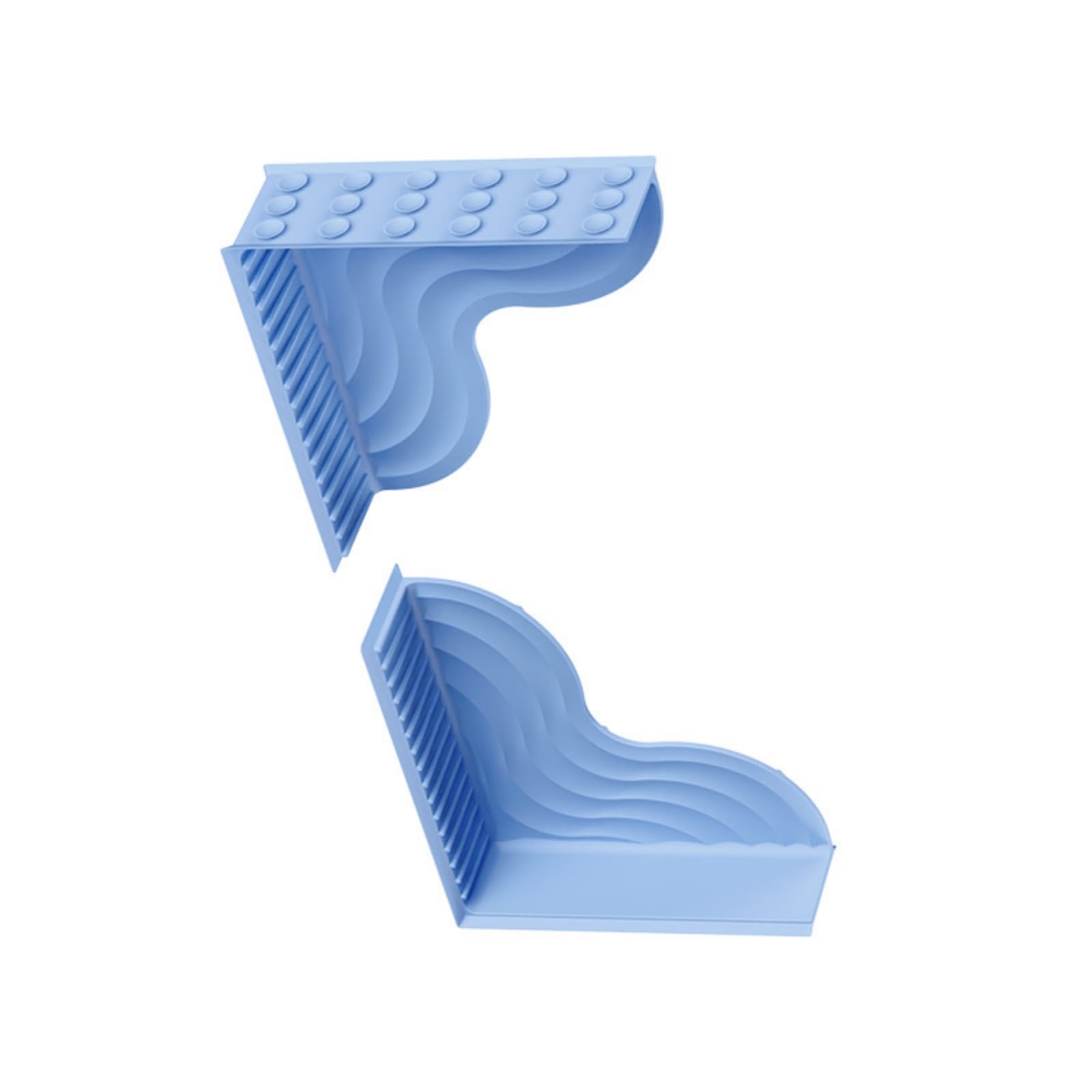 NRVTRE Resistant Tub Liquid Stopper Featuring Strong Suction Cups Denial Epoxy Required Glass Face Water Blocker