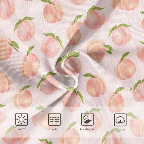 Girls' Underwear Peach Cotton Stretch Comfort Toddler Panties3