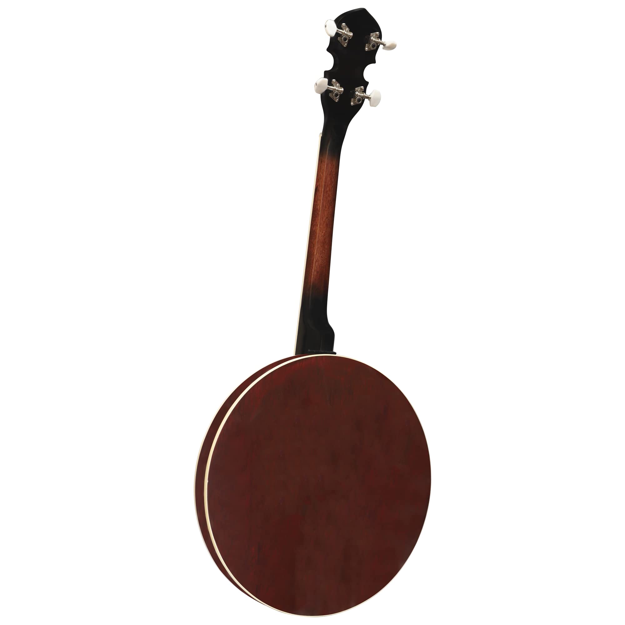 4-Saiten-Banjo mit fester Rückseite, 17 Bünde, 4-saitiger Tenor-Banjo, kurze Mensur
