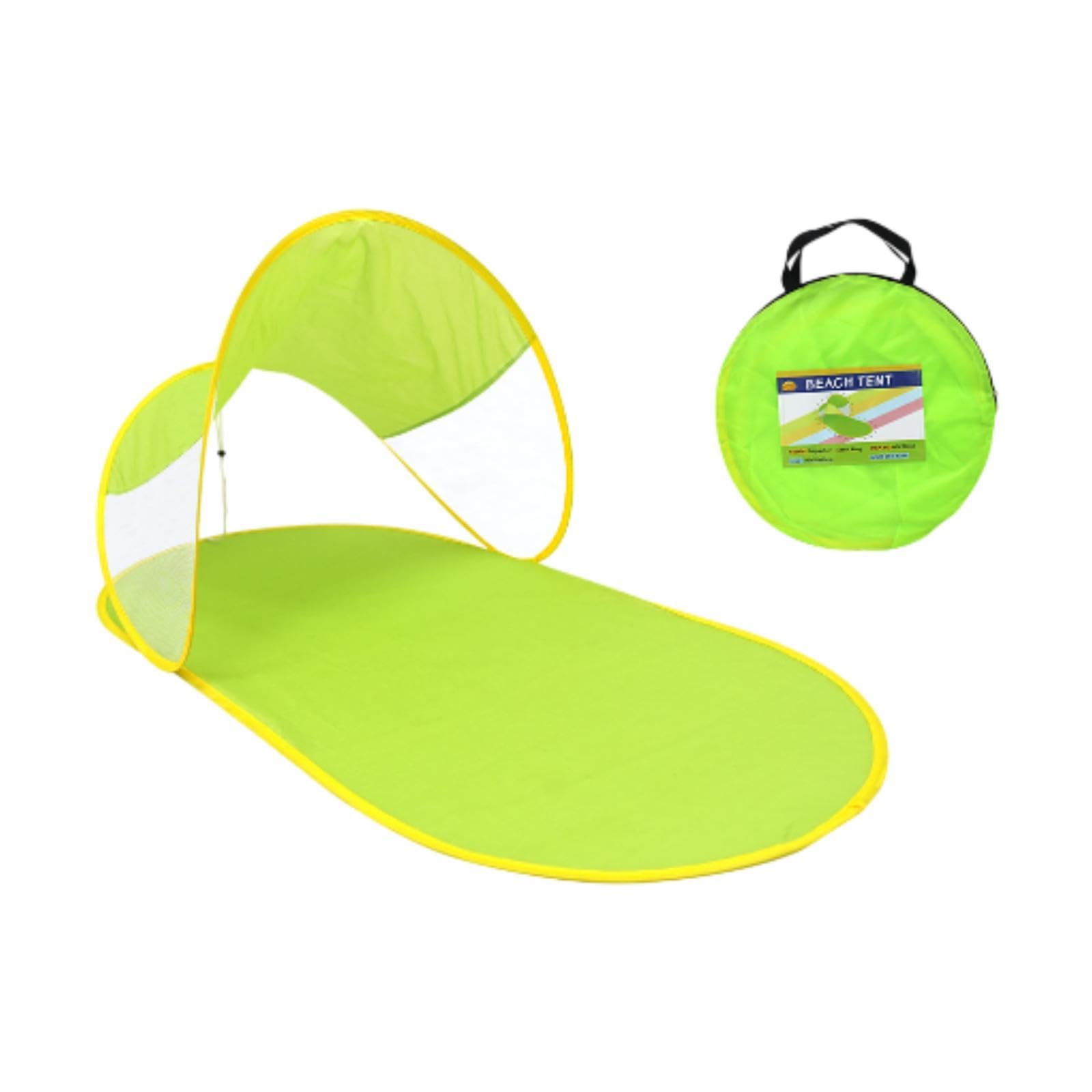 HEAVENGLOW Beach Sun Shade Sun Canopy Face Head Beach Shelter for Camping Summer Picnic Green | Tents | Tents & Canopies | Camping & Hiking | Outdoor Sports-image-37