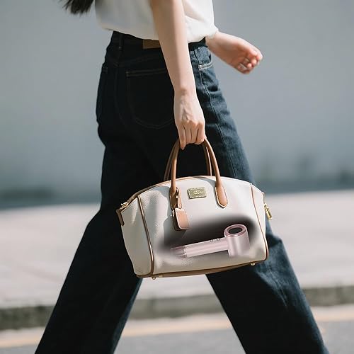 Miniatura 9 de Secador de pelo profesional, motor silencioso de alta velocidad sin escobillas de 49 dB y iones negativos de 656.2 ft, certificado UL, sin daño,