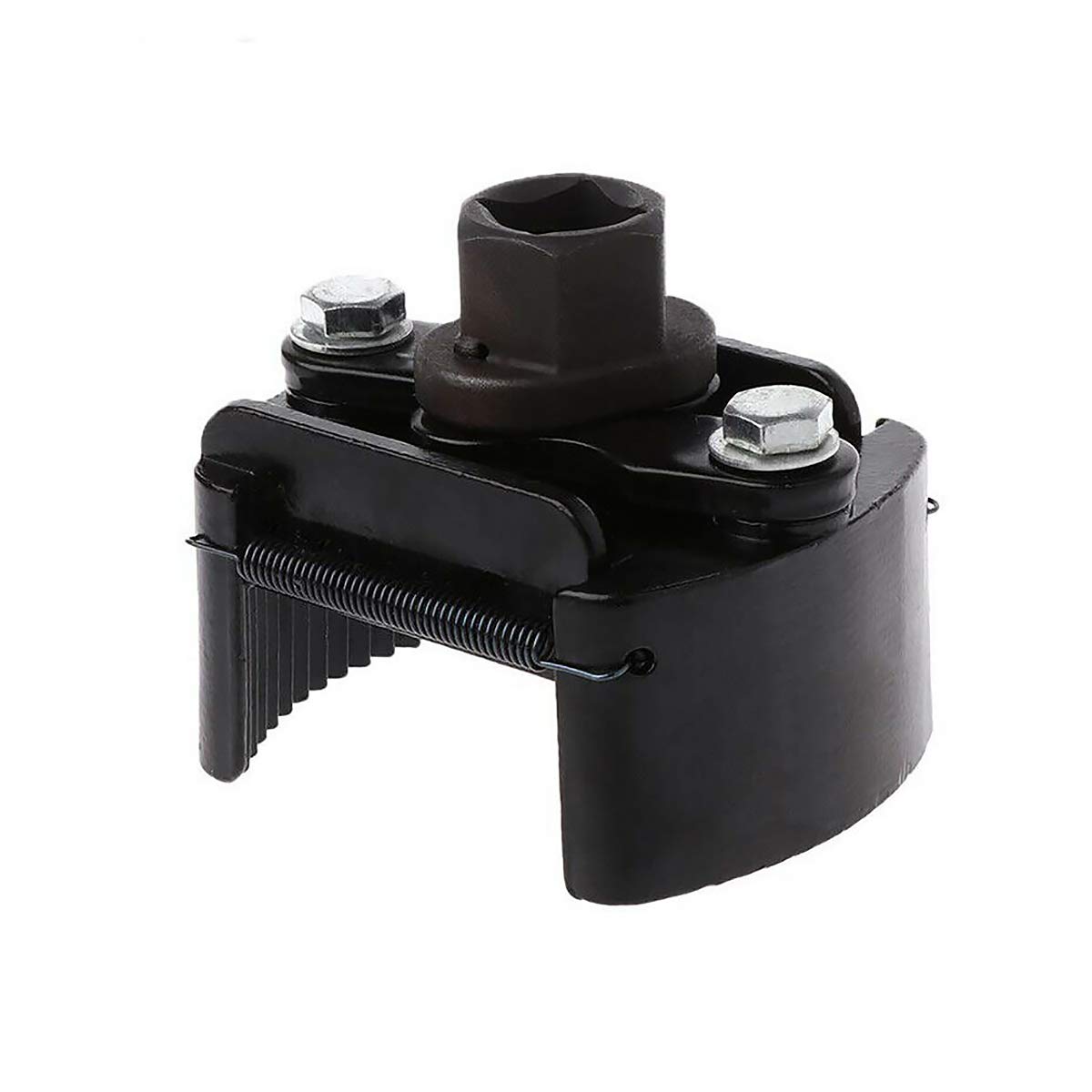 Ölfilterschlüssel, verstellbarer Filterschlüssel, universeller Zwei-Krallen-Ölfilterentferner, Werkzeug für Auto, Motorrad (80–105 mm)