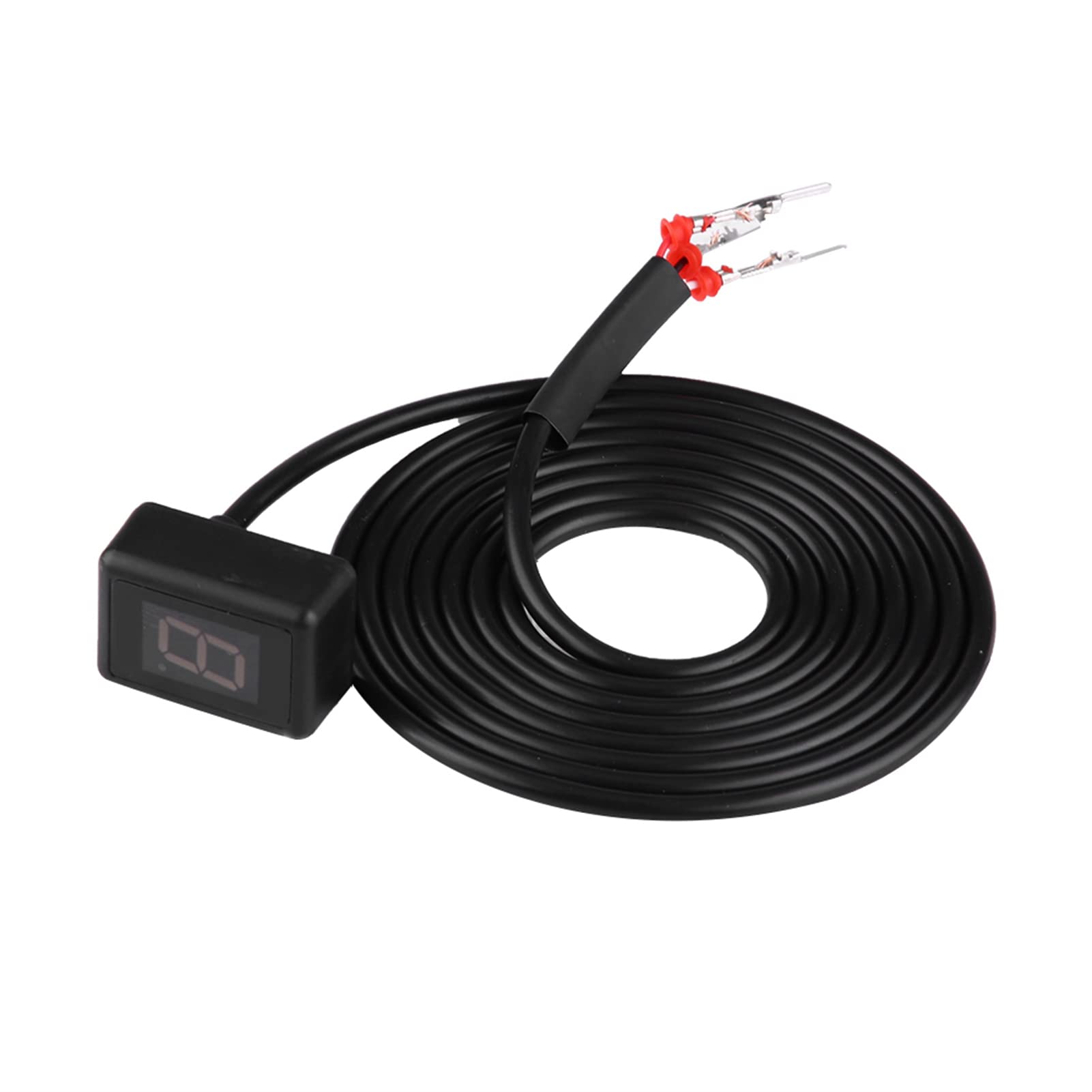 Keenso Indicatore di Marcia per Moto, Impermeabile, con Presa ECU, Display a LED a 6 velocità, per Leva del Cambio, per Er-4n/Kle650/Ninja250r/Ninja400r
