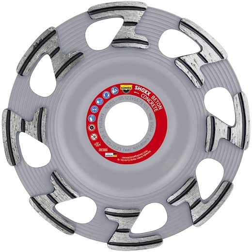 Samedia SHOXX Z U5 Diamantschleifteller verschiedene Ausführungen (180 mm / 22,23 mm Bohrung)