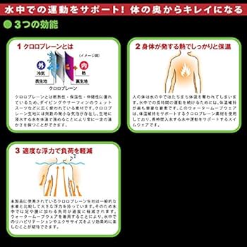 WATERMoVE 保温水着 Amazon.co.jp: watermove(ウォータームーブ) あったか水着 (保温