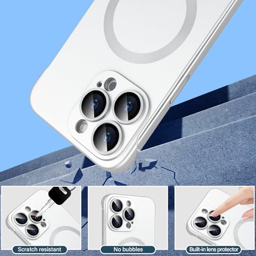 Coque iPhone 15 Pro mince polycarbonate mat compatible MagSafe