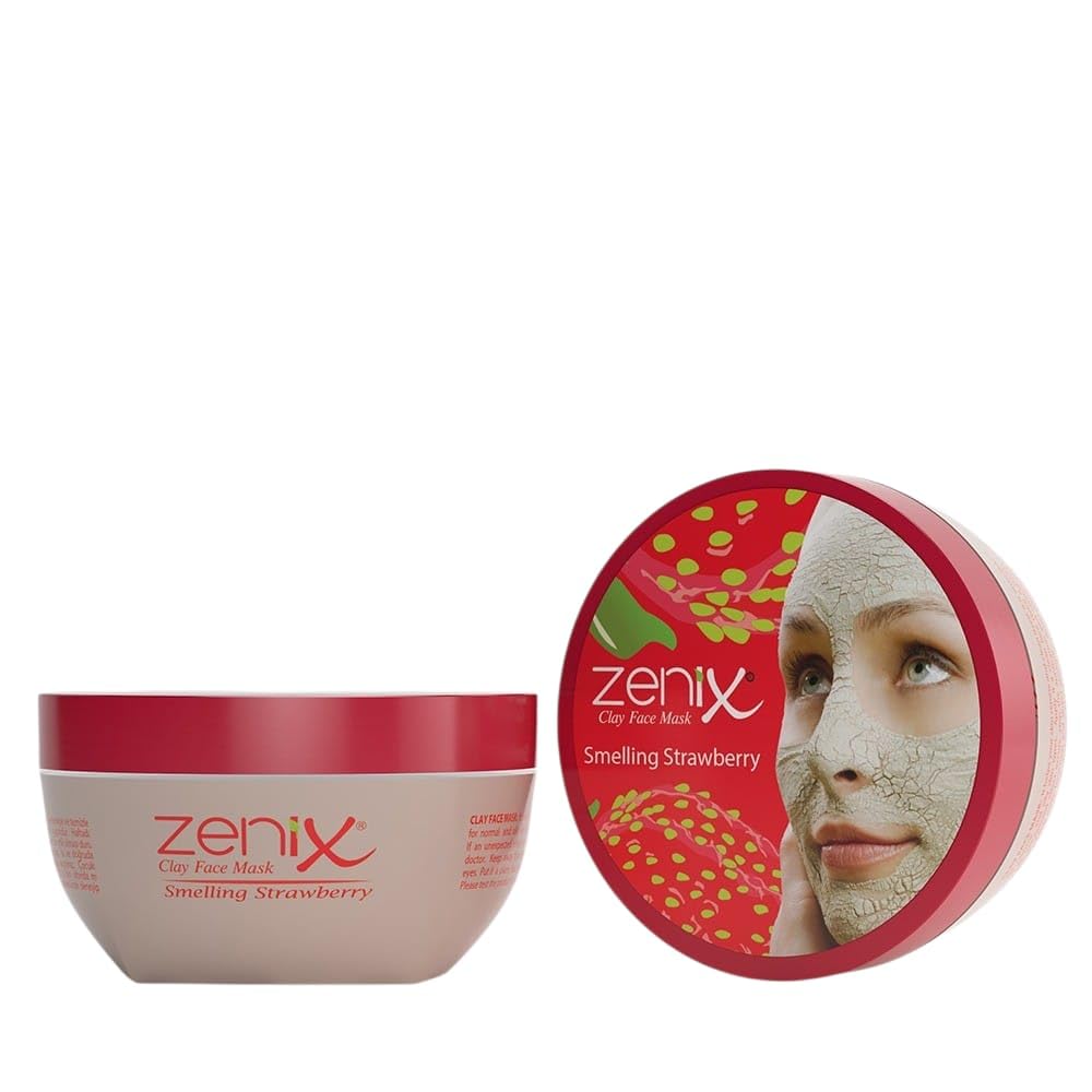 ZENİX KİL YÜZ MASKESİ ÇİLEK – 350G