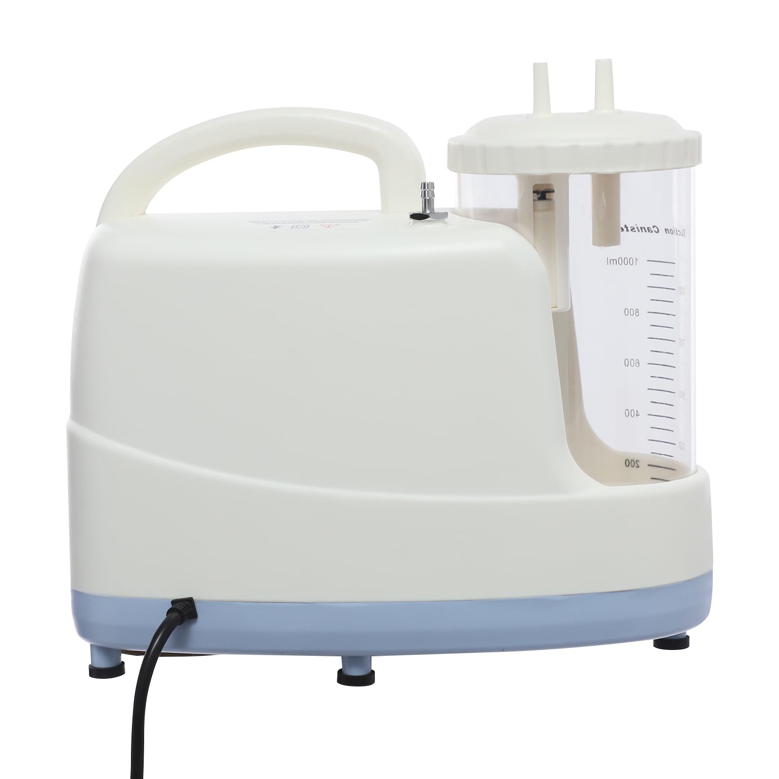 Pompa di aspirazione a secrezione elettrica, aspiratore per espettorato, aspiratore chirurgico, aspiratore nasale, 1000 ml, Phlegm Sucker per uso domestico, aspiratore portatile per anziani e neonati