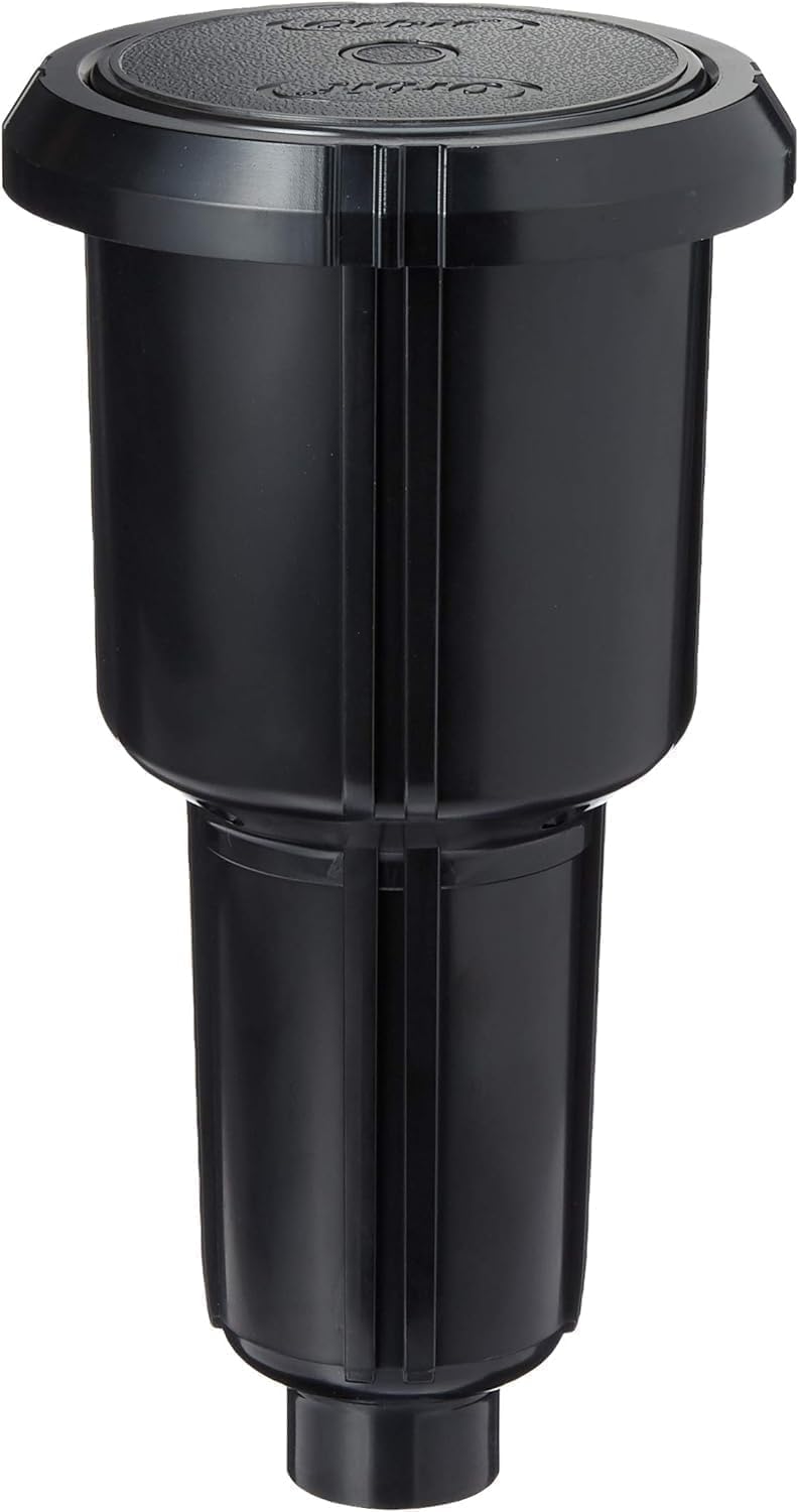 Orbit 55201 Pulso XL - Rociador de rotor de impacto emergente, riega hasta 45 pies de radio con patrón de pulverización totalmente ajustable, color negro