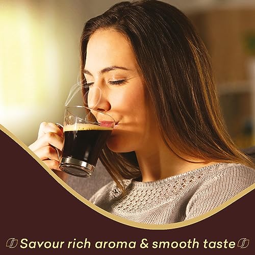 NESCAFE Gold Blend Instant Coffee Powder with Free Signature Glass Coffee Mug, Rich Aroma & Smooth Taste, Arabica and Robusta Coffee Beans, 185 g Jar - Image 6