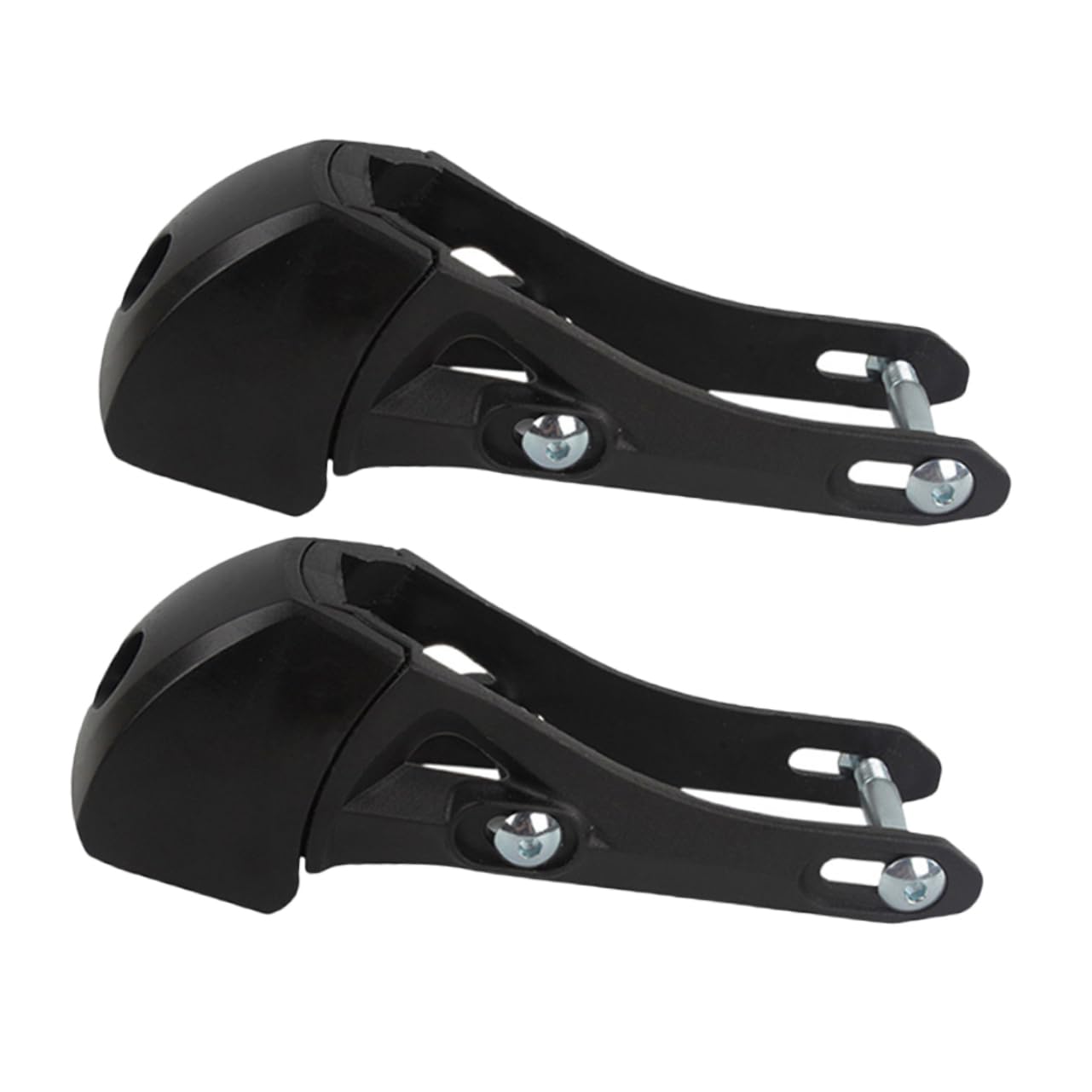 SUPVOX 2pcs Universal Inline Skate Toe Stoppers Non Slip Plastic Roller Skate Brakes for Safety Outdoor Skating
