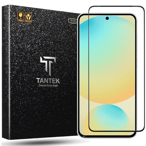 Image of TitanGuard Tempered Glass Screen Protector Guard for Samsung Galaxy S24 FE / A36 / A56 / M56 / F56-9H Hardness, Military Grade, Anti-Static, Easy Installation Kit - 1 PACK