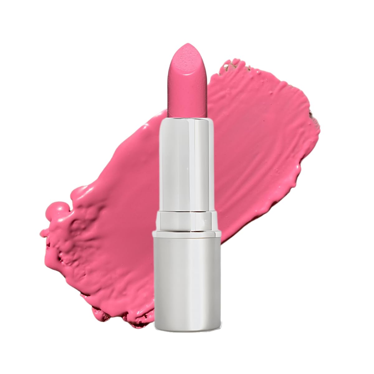 Honeybee Gardens Truly Natural Long Lasting Lipstick, Valentine, True Medium Pink, Naturally Hydrating & Nourishing, Vegan, Gluten-Free & Cruelty-Free