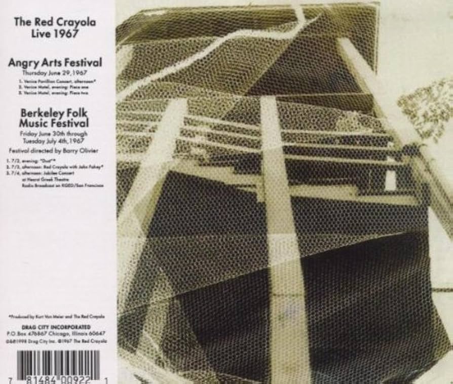 Amazon.co.jp: The Red Crayola Live 1967: ミュージック