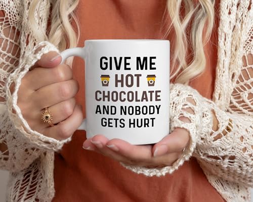 Taza divertida para chocolate caliente 11 oz miniatura 4