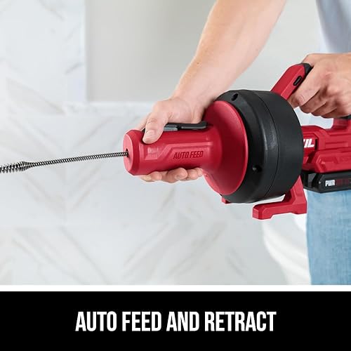 Miniatura 2 de SKIL Kit limpiador de drenaje Power Snake que incluye batería de litio de 20 V 2.0 Ah y cargador de 20 V - AU0225D-12