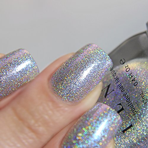 Image of ILNP Full Moon - Cool Blue to Purple Color Kissed Ultra Holo Nail Polish
