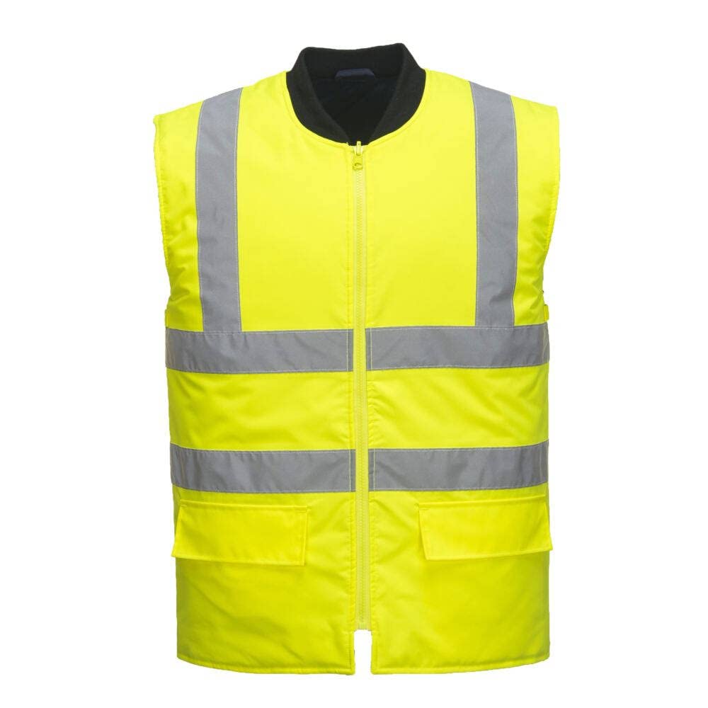 Portwest Parka 4 En 1 Traffic De Alta Visibilidad, Tamaño: XS, Color: Amarillo, S468YERXS