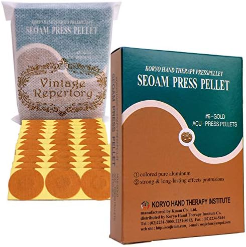 Silver Korean Koryo Hand Therapy - KHT Seoam Seoambong Press Pellet #6-Silver (1)