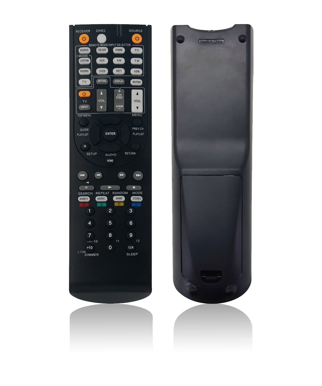 Replacement Remote Control for Integra DTR20.4 RC-835M DTR-20.4 RC867M DTR30.5 RC-867M DTR-30.5 RC835M AV Receiver Home Theater System