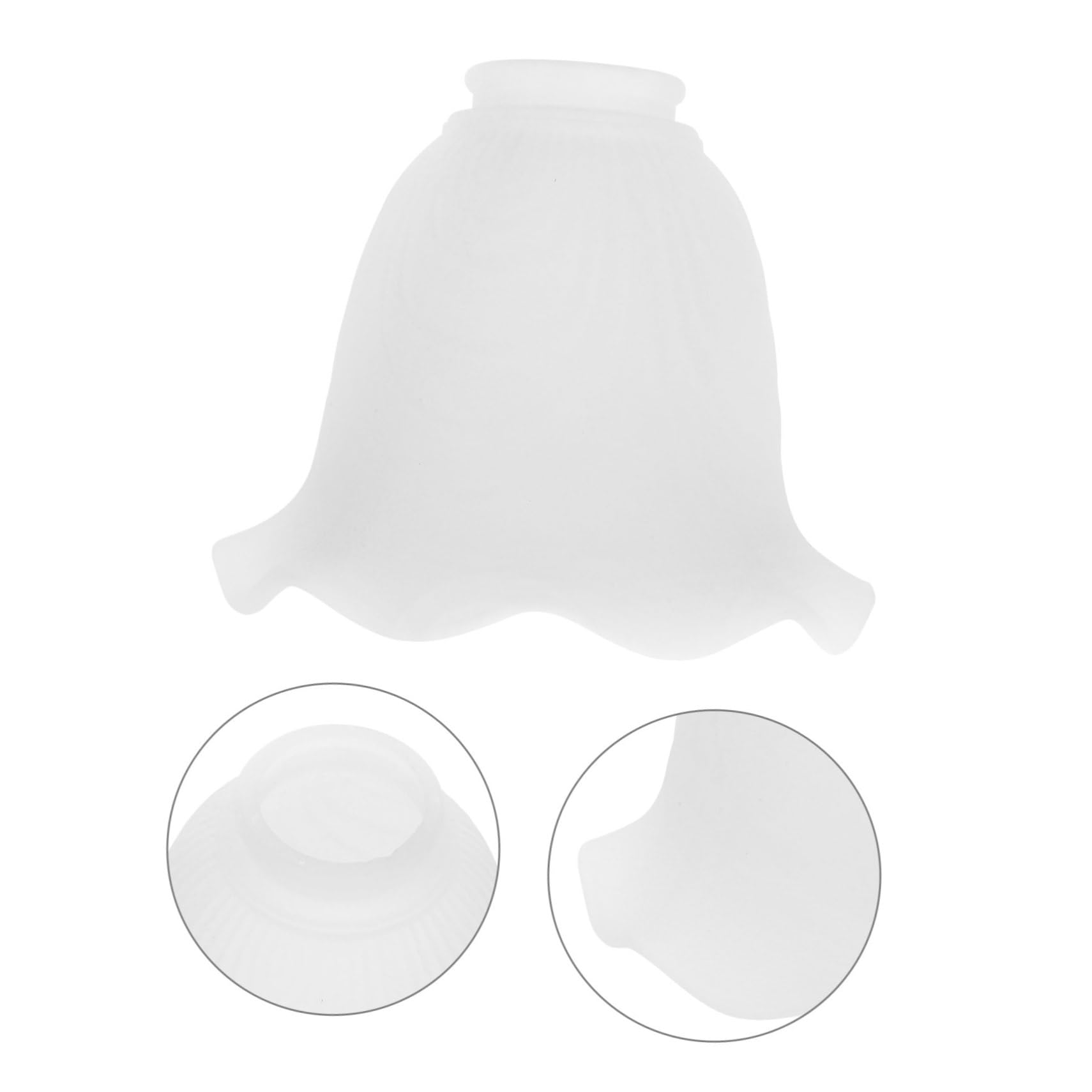 WATIIFUFU Creative Glass Pendant Light Shade DIY Hanging Lamp Shade for Ceiling Lighting Elegant and Modern Design for Home Décor for Living Room and Bedroom - Image 3