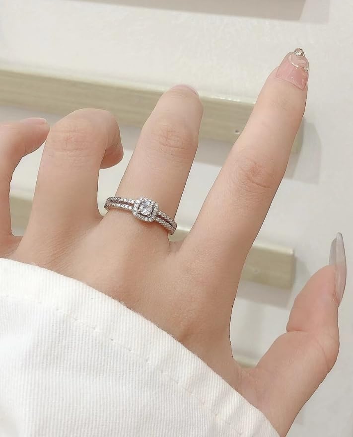 Image of SALTY Anti Tarnish Finger Ring for Women | Adjustable Fancy Jewellery Design | Fashion Accessories for Girls | Minimal Jewelry | Gift for Diwali, Christmas, Marriage, Birthday